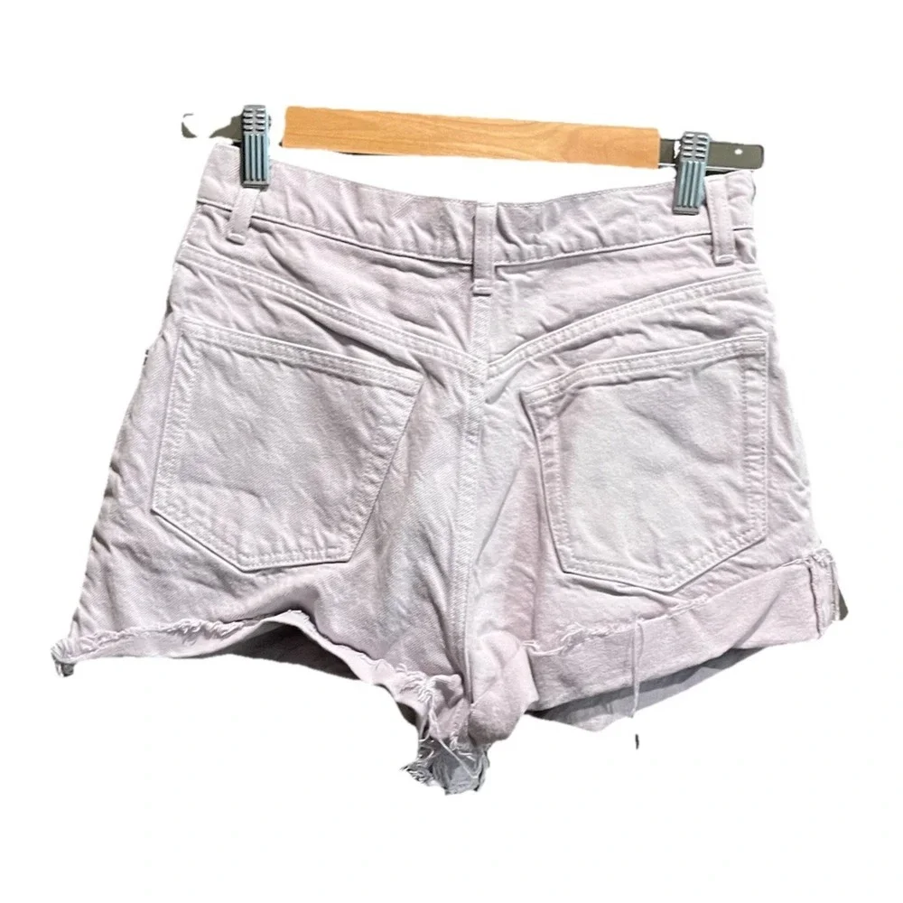 Reformation Jeans Isabelle High Pleated Women's Shorts‎ Wisteria Proto Size 27